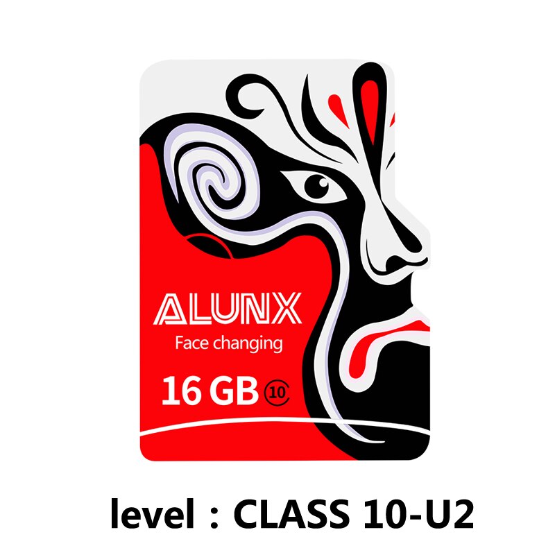 ALUNX micro sd 128gb karta pamięci 32GB 64GB 256GB SDXC SDHC 80M klasy 10-U1 U3 V10 4K Microsd Flash karta TF prezent adapter: High SpeedU3-16G