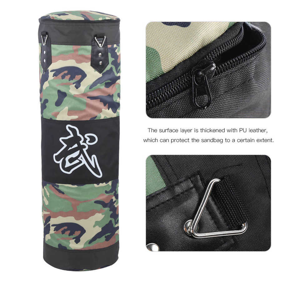 80/100cm Boxing Punching Bag Training Fitness With Hanging Kick Sandbag adults Gym Exercise Empty-Heavy Boxing Bag