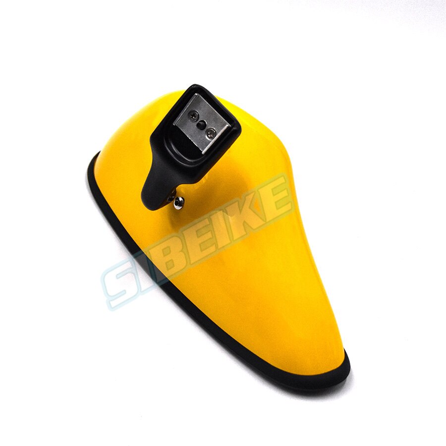 Zoom Engineering-Rétroviseur de voiture, rétroviseur intérieur multicolore, lentille bleue pour rétroviseur universel: YELLOW