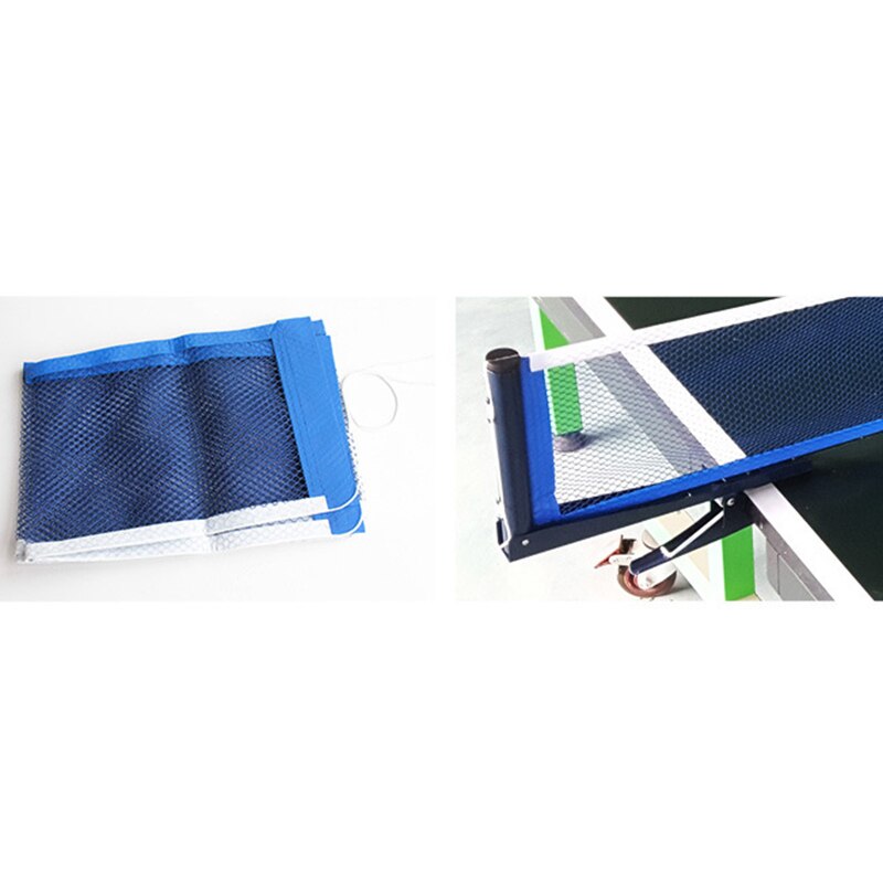 Table Tennis Net Post Set Collapsible Table Tennis Mesh Net Ping Pong Table Net Rack Kit