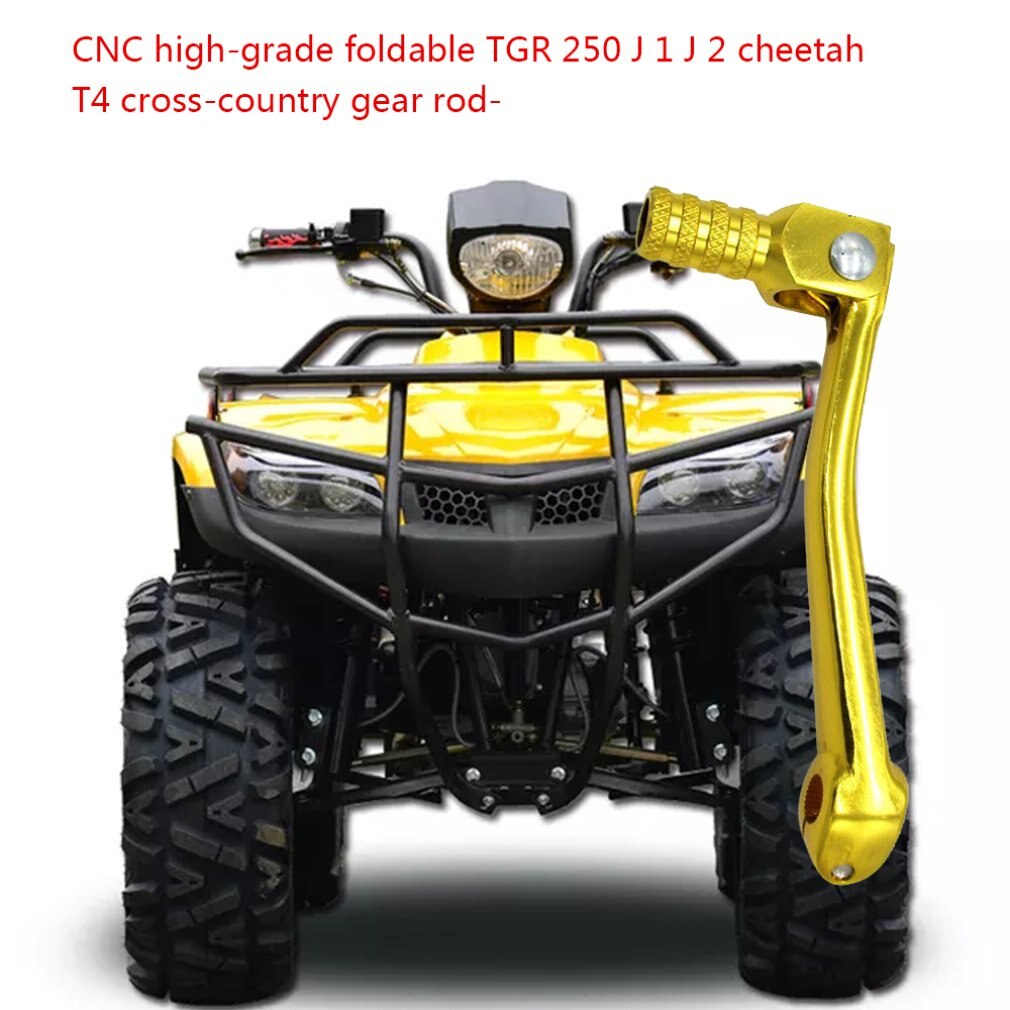 Universal atv 2 "cnc højkvalitets foldbar tgr 250 gearskifter til 50cc 70cc 90cc 110cc snavs cykel pitcykel