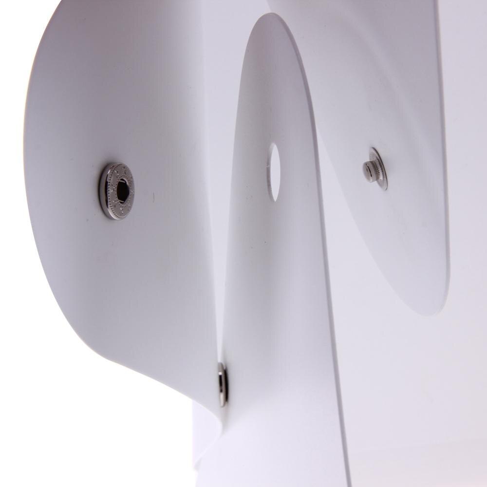 30cm mini led lys fotografering studie softbox led lys soft box kamera foto baggrund box belysning telt kit