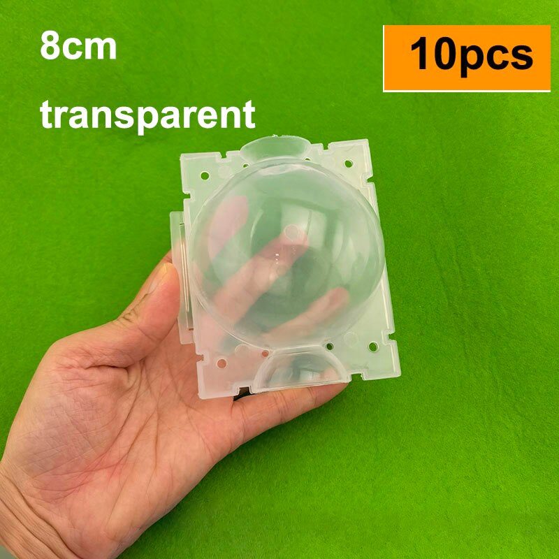 10/20 st frukt växt träd rotklump rotlåda plastlåda förökningslåda ympning roter växande högtrycksförädlingsboll: Trans 8cm 10 st