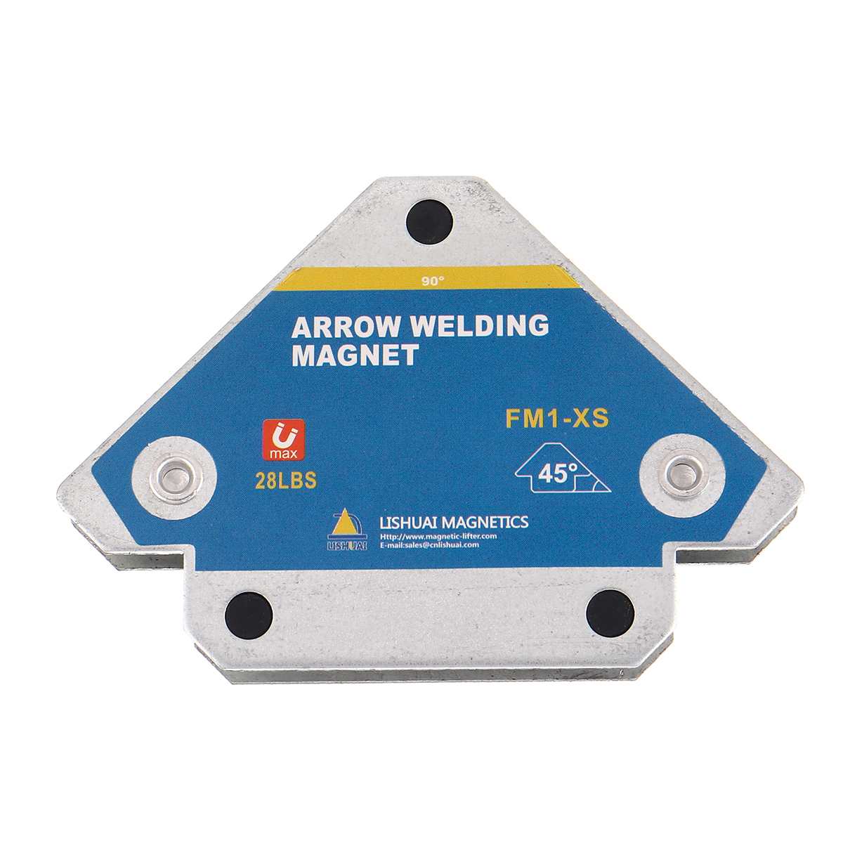 2/4PCS Arrow Strong Magnet Weld Holders Magnetic Welding Fixer Angle Soldering Positioner 55LBS 110LBS 165LBS: 2pcs FM1 XS