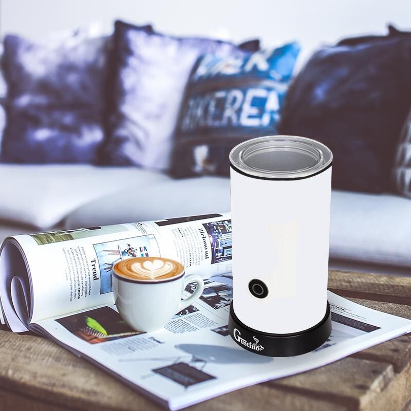 Automatic Cappuccino Coffee Maker Electric Milk Bubble Machine Milk Frother Foamer Cup Heat Latte Foam Maker Warmer