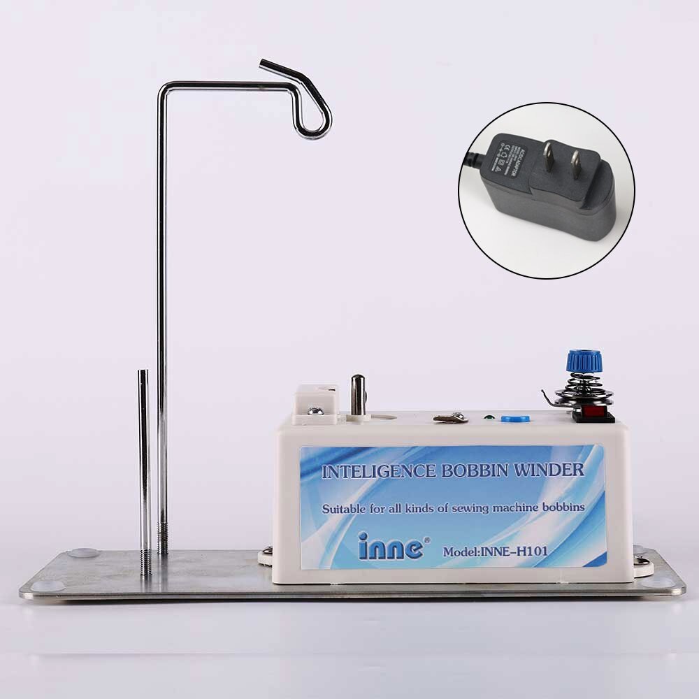 Inne symaskin intelligent spolupprullare elektrisk automatisk trådstativ tillbehör verktyg universal assistent set: Oss och piedestal