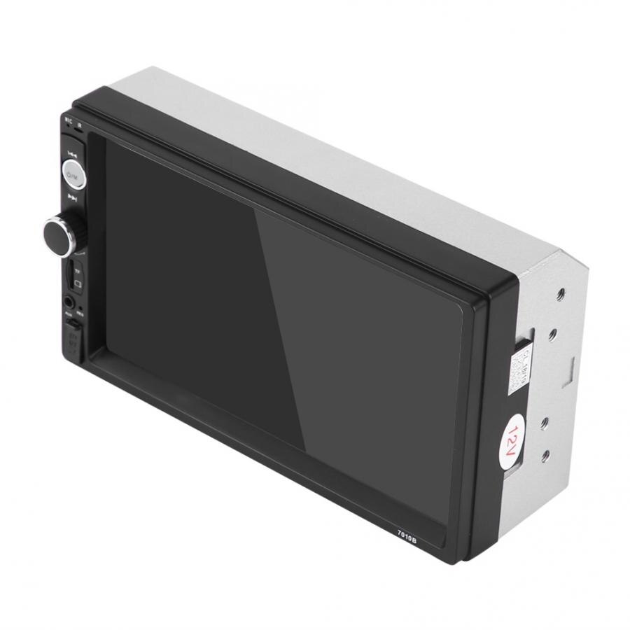 Reproductor MP5 con Bluetooth para coche, reproductor Multimedia con Radio FM, USB, AUX, Control remoto, cámara trasera