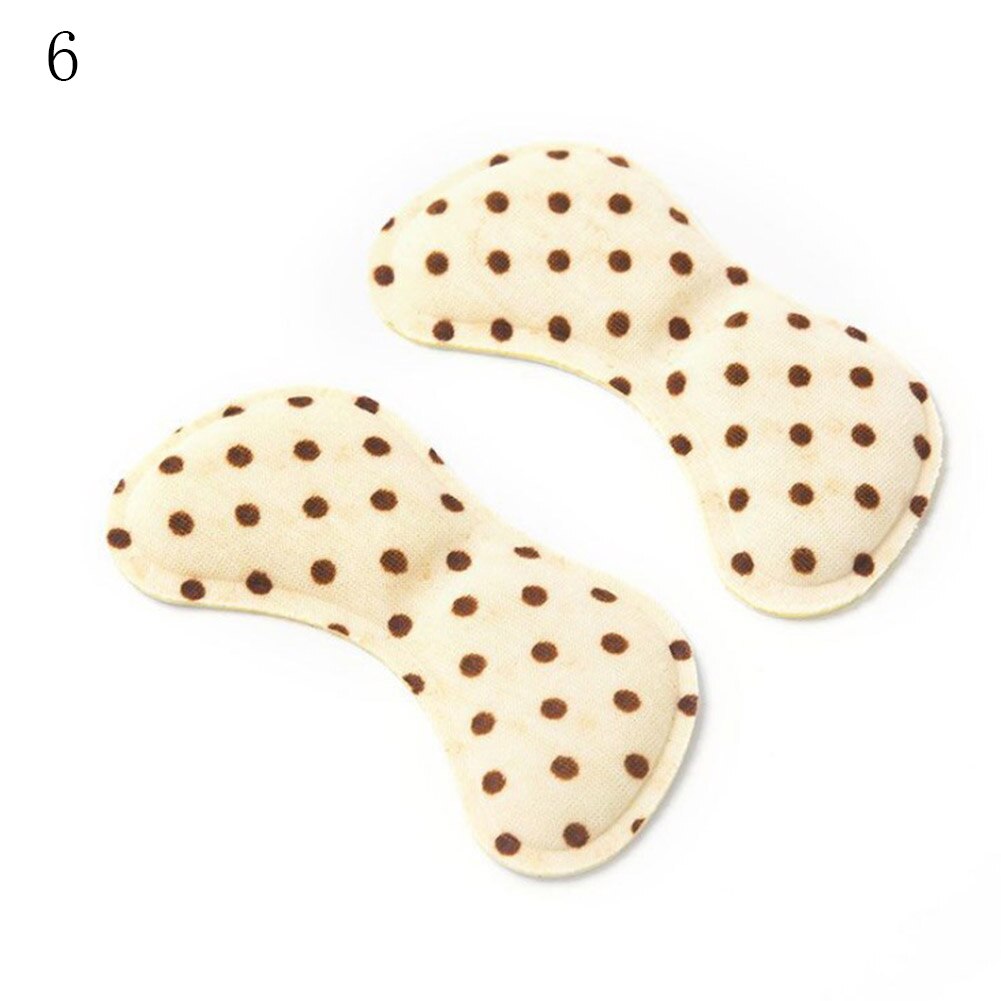Sål højhælede fodpuder ryg hæl anti-slip indersål åndbar sko pude bløde indlæg indlægssåler beskyttende puder sort leopard: 6
