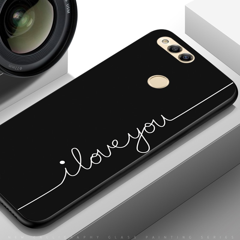 YOUVEI Case For Huawei Nova 2 Case Cover Soft TPU For Huawei Nova2/Nova3 Case For Huawei Nova 3 Phone Case Coque Funda Capa: For Huawei Nova 3 / TPUBLK515