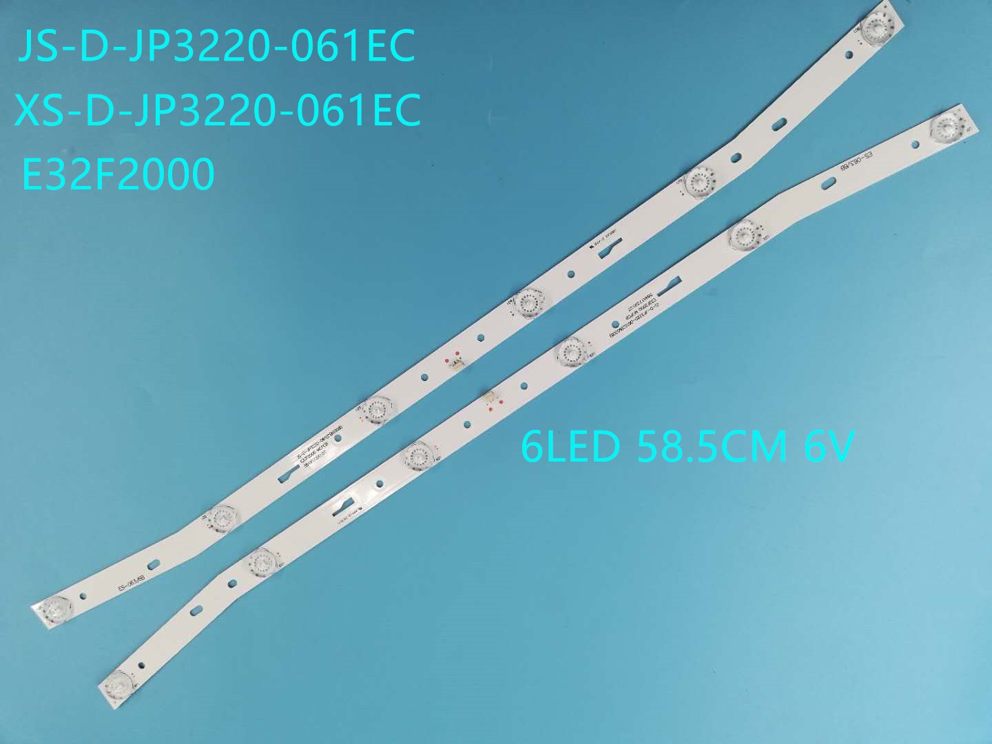 1Set = 2 Stuks Voor Nuova Led Backlight Strip JS-D-JP3220-061EC XS-D-JP3220-061EC E32F2000 Mcpcb