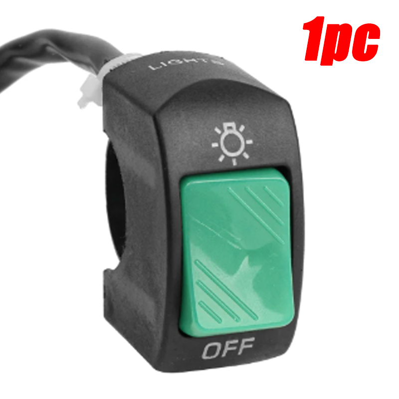 Universal Motorcycle Handlebar Kill Switch on Off Button Modification Button for 22MM Motorcycle ATVs Motorcycles Accessories: Gold