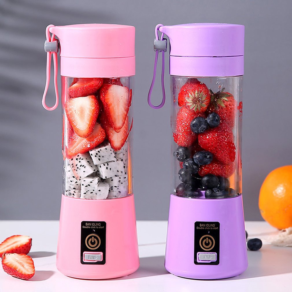 6 Blades Portable blender kitchen blender usb electric juicer machine mini kitchen accessories cup juice blenders Orange juicer