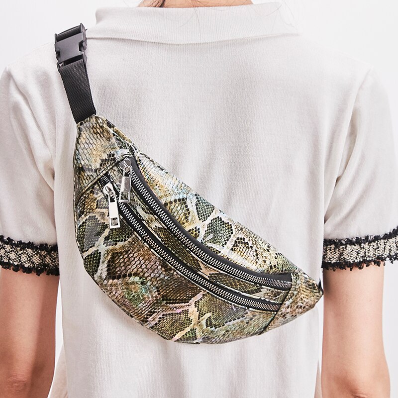 Daunavia Taille Tas Vrouwen Mode Serpentine Riem Borst Zak Dames Reizen Fanny Pack Vrouwelijke Riem Portemonnee Voor vrouwen