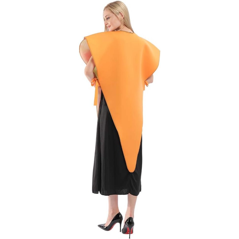 Pizzakostüm für Erwachsene, Damen und Herren, Essen, Cosplay, Unisex, Halloween-Kostüm, lustige Enthusiasten, Party-Verkleidungsgeschenke