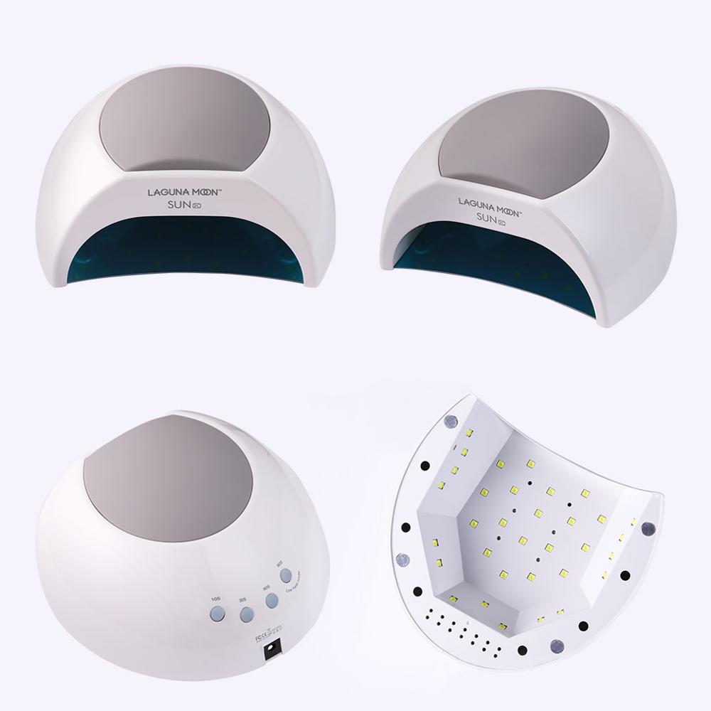 24W/48W UV lámpara LED para manicura secador de uñas de Gel de uñas esmalte lámpara secador de uñas máquina de curado de uñas de Gel polaco guantes con protección UV
