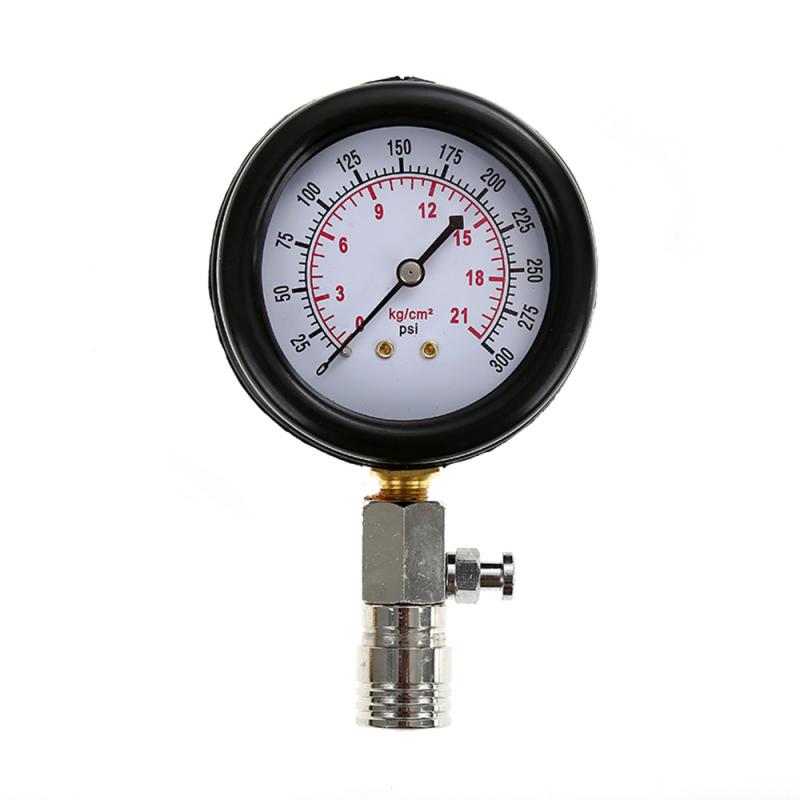 8 PCS /set Gasoline Engine Compression Tester Auto Gas Engine Cylinder Automobile Pressure Gauge Tester Car Repair Tool
