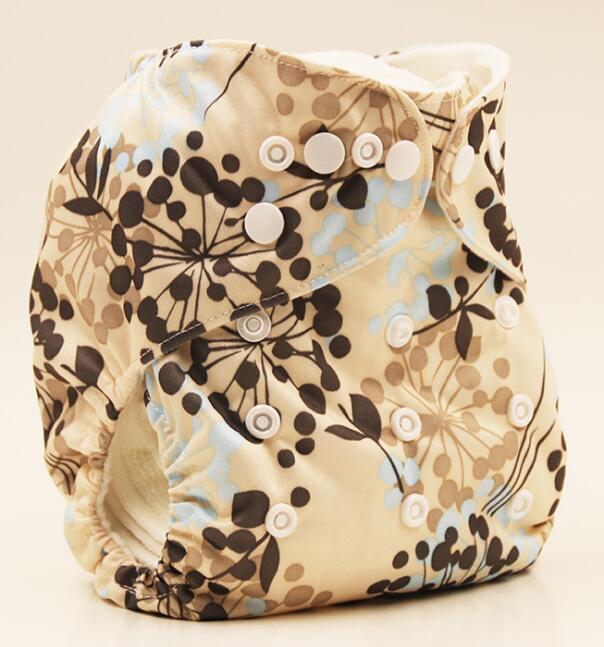 Wasbare babyluierhoes waterdicht cartoon meerdere stijlen babyluiers herbruikbare luiers maat s, m en l verstelbaar: Stijl 1