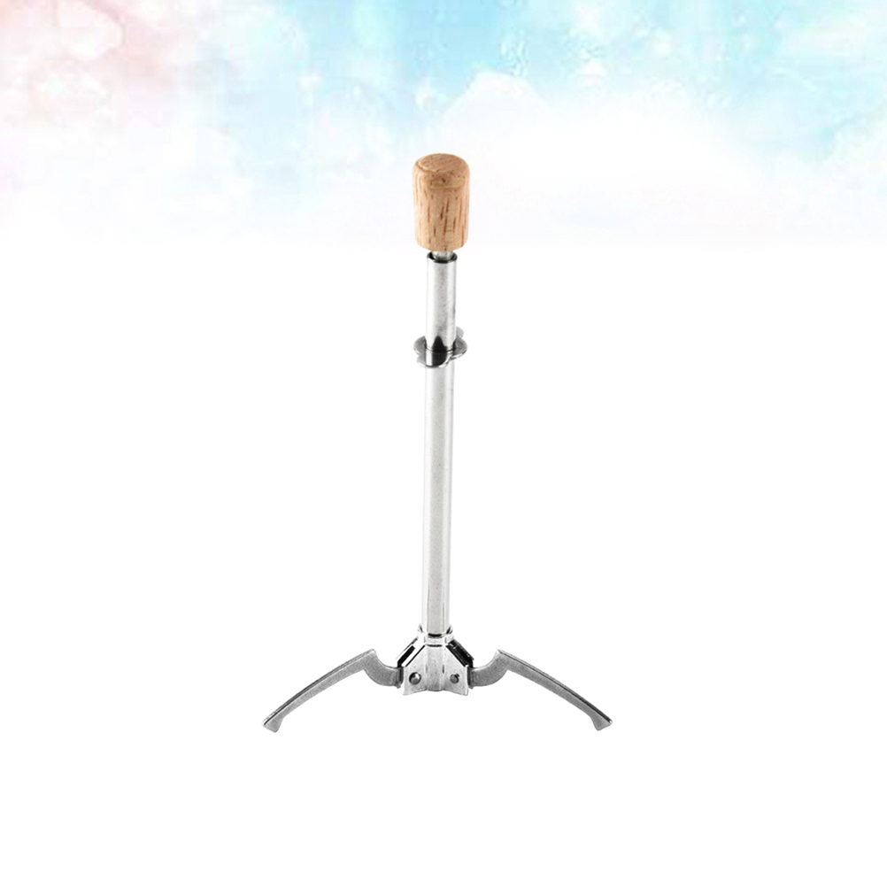 1Pc Rvs Multifunctionele Ijs Clip Clap Voedsel Tong Driehoek Vorm (Zilver): Default Title