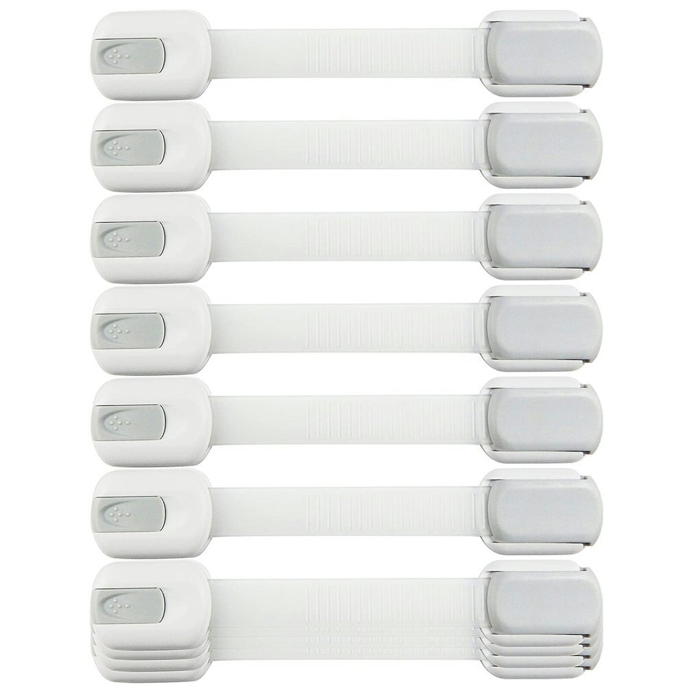 Baby Safety Cabinet Locks Child Proof Security Protector Drawer Cabinet Locks Adjustable Door Window Cupboard Kids Safety Lock: JD2627302