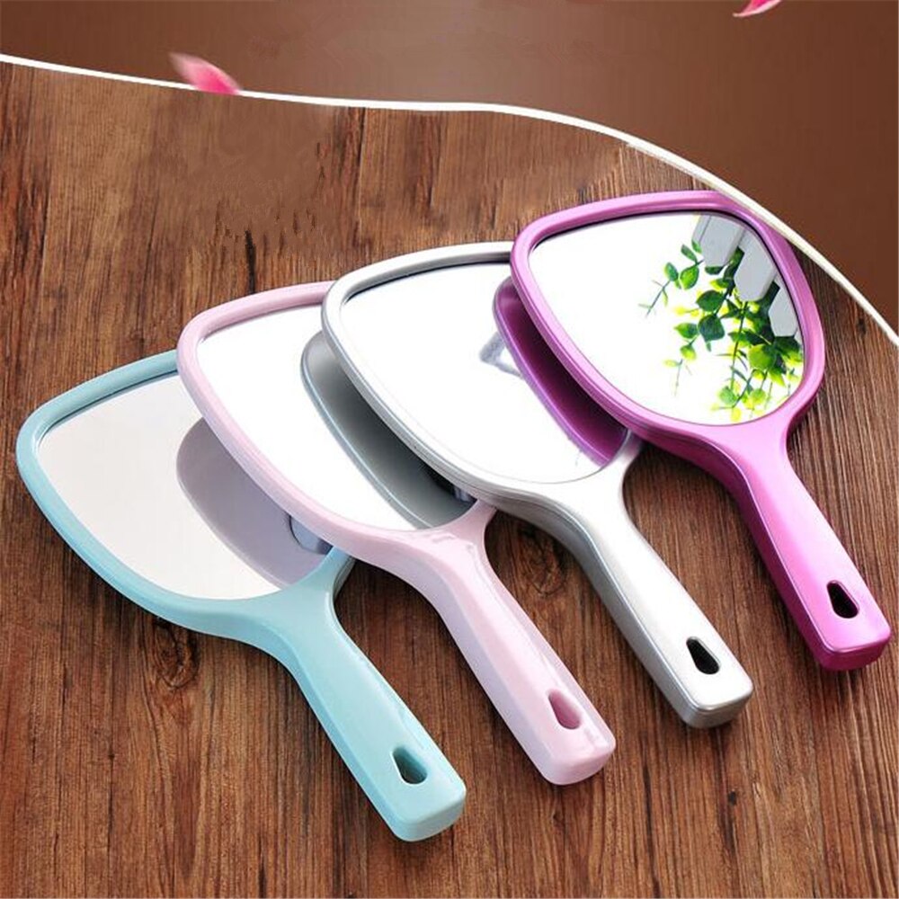 Handheld Makeup Mirror Hand Mirror Vanity Mirror SPA Salon Makeup Vanity with Handle Magnifying Mirror Compact Mirrors for Women