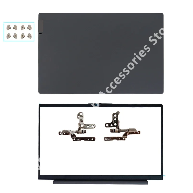 Case For Lenovo Ideapad 5 15IIL05 15ITL05 15ARE05 15ALC05 LCD Back Cover Front Bezel Hinges Palmrest Bottom Case: Orange