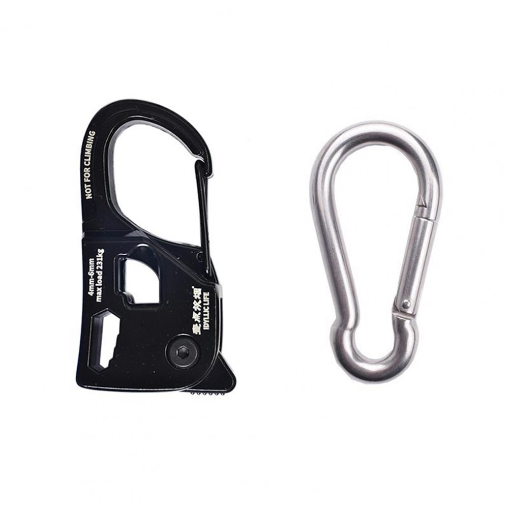 Accesorios de acampada, tensor de cuerda de tienda de campaña de aleación de aluminio duradero para equipo de Camping portátil ligero, fuerte para exteriores: Verde