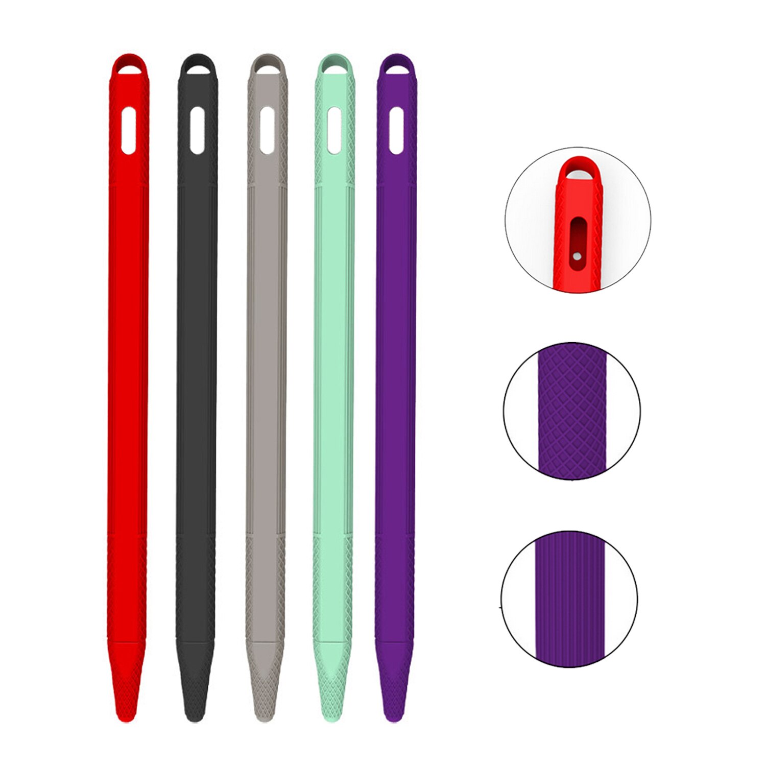 Mode Zachte Siliconen Beschermhoes Case Shell voor Apple Potlood iPencil 2th Generatie Stylus Pen Accessoires