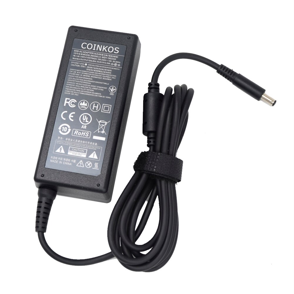 65W AC Power Adapter Laptop Charger for Dell Inspiron Inspiron 14 5452 G6J41 0G6J41 A065R073L N5558A P51F001 0GG2WG GG2WG Cable