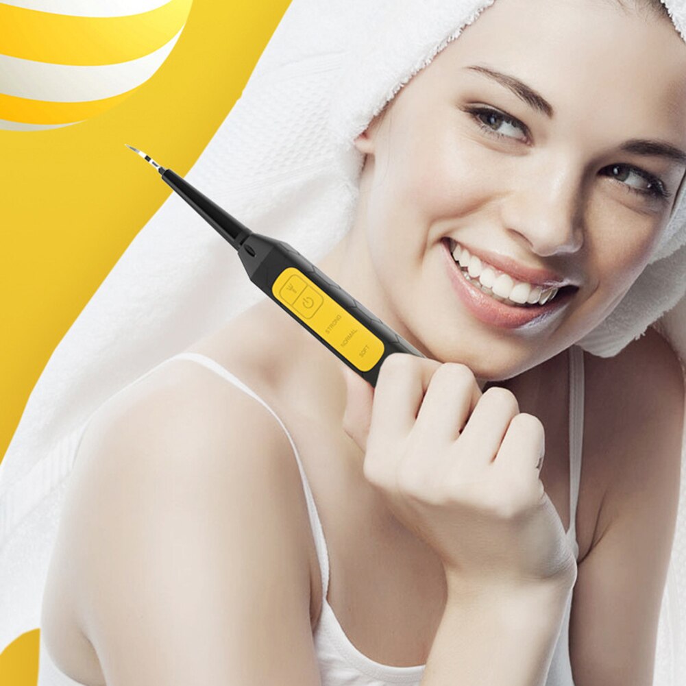 3 Modes High Frequency Vibration Tooth Cleaner Electric Ultrasonic Dental Scaler Waterproof Whiten Teeth Tool