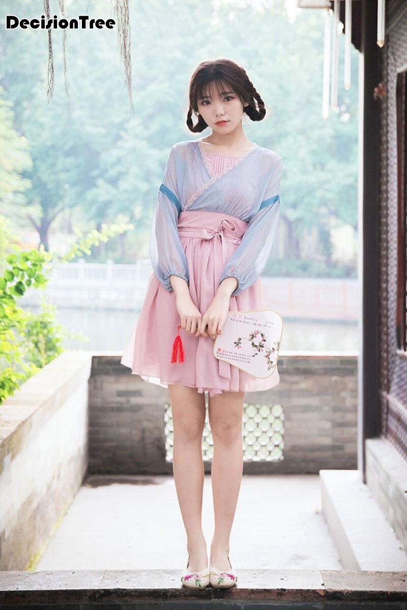traditional chinese folk dance costume for woman costumes dress for hanfu women yangge woman clothing ancient