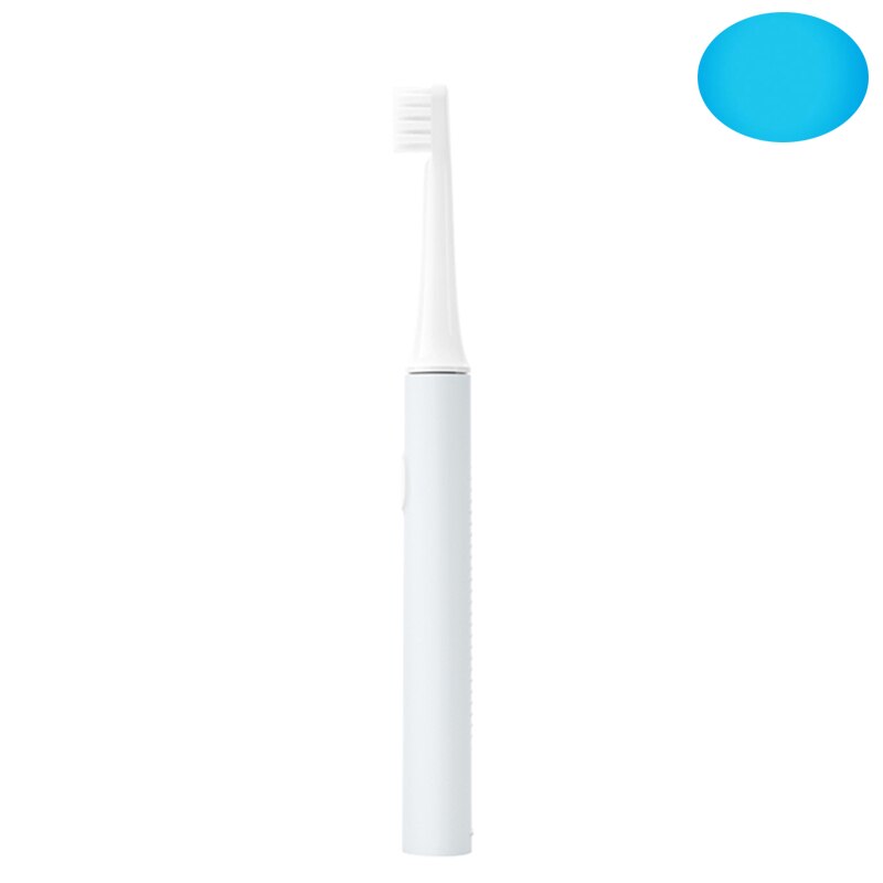 Xiaomi-cepillo de dientes eléctrico Mijia T100 para adulto, resistente al agua, Ultra sónico, automático, recargable por USB: blue