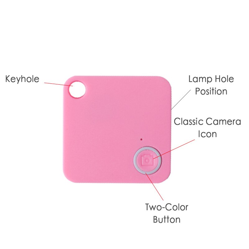 Mini tile bluetooth4.0 rastreador companheiro bateria substituível item rastreador gps para localizador animal de estimação chave anti-roubo dispositivo baixo-powe anti-perdido