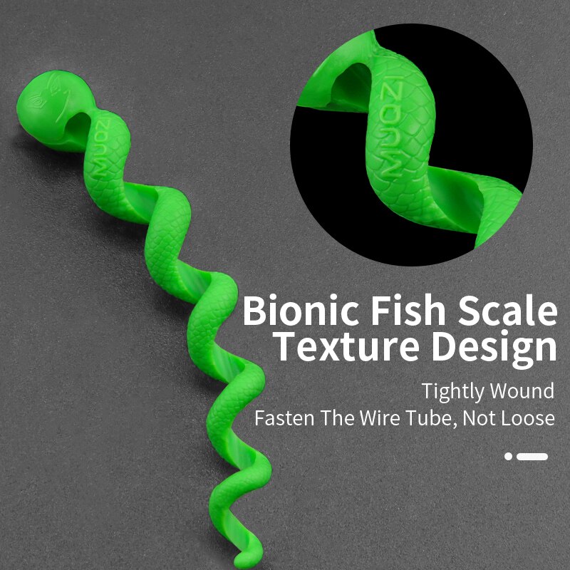 Muqzi 5Pcs Bike Kabel Bescherming Mtb Road Fiets Brake Shifter Cable Protector Frame Verf Remslang Bescherming Accessoires