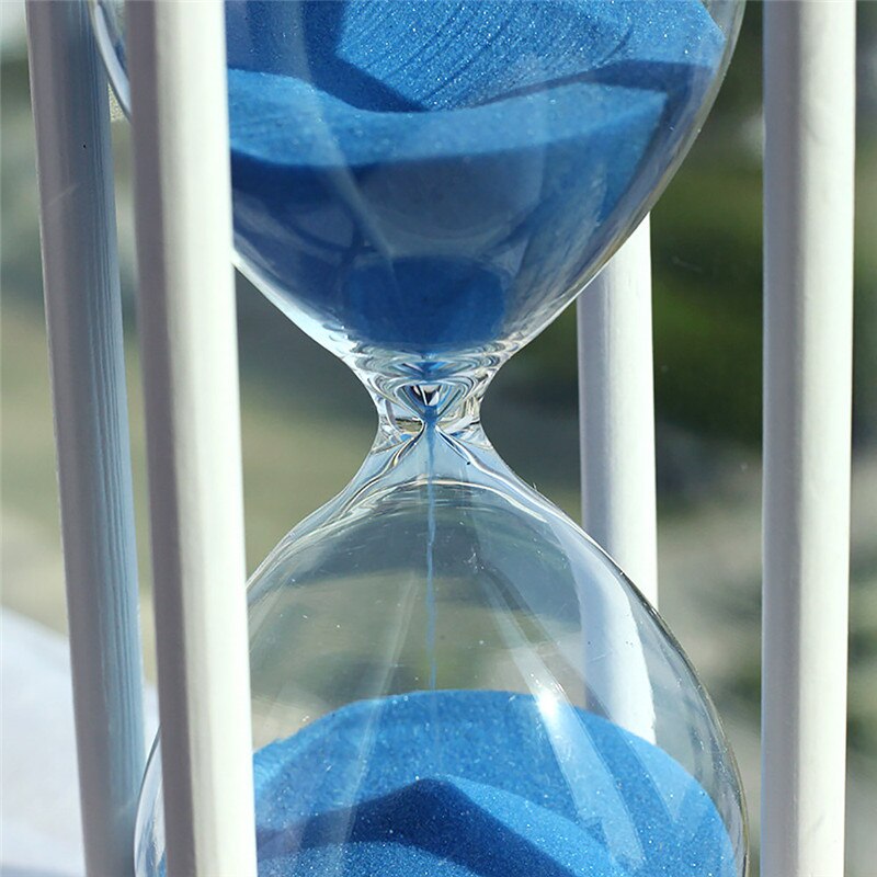 30 Minutes Time Counter Hourglass Sand Timer Retro Wooden Sandglass Clock