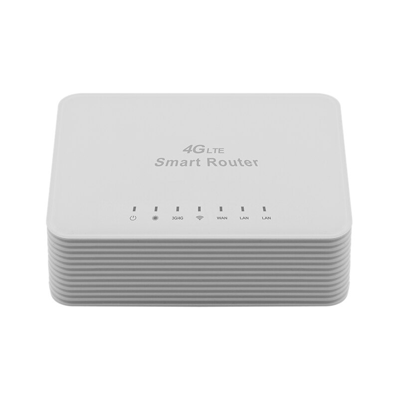 Huishoudelijke 4g router lte draadloze router mobiele wifi hotspot modem simkaartsleuf lan-poort ondersteuning simkaart draagbare draadloze router
