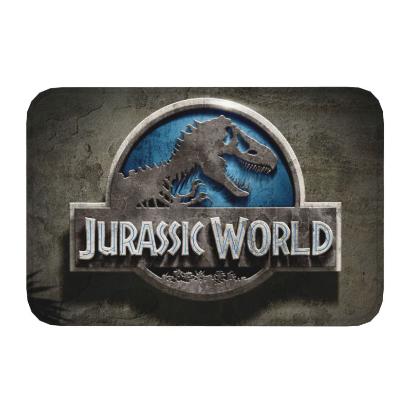 Jurassic Park Dinosaur Print Front Door Floor Entrance Mats Indoor Kitchen Bath Doormat Bedroom Carpet Rug: MULTI