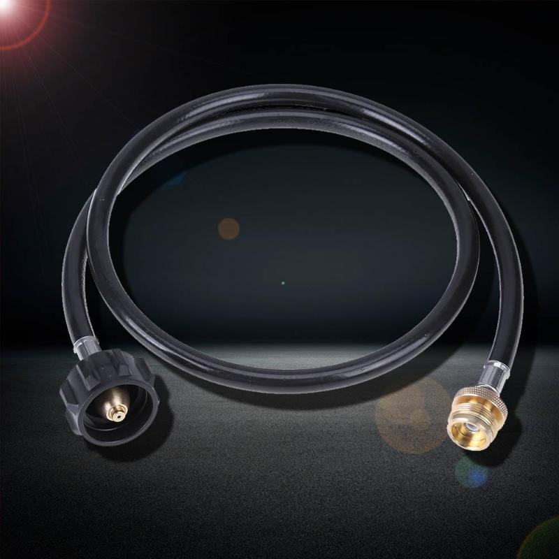 High Pressure Adapter Hose Propane Replacement liquefied petroleumQCC1 Converter Tank Adapter 1lb 20lb Outdoor Stove Accessories