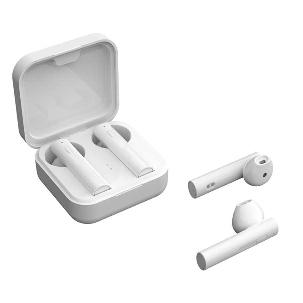 Air6 tws sem fio bluetooth 5.0 invisível earplug earbud fones de ouvido com caixa de carregamento esporte correndo fone de ouvido para o telefone móvel