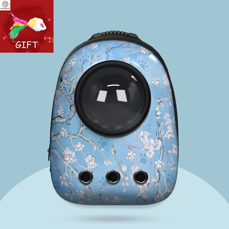 Window Transport Carrying Breathable Travel Bag Bubble Astronaut Pet Dog Space Capsule Cat Carrier Backpack