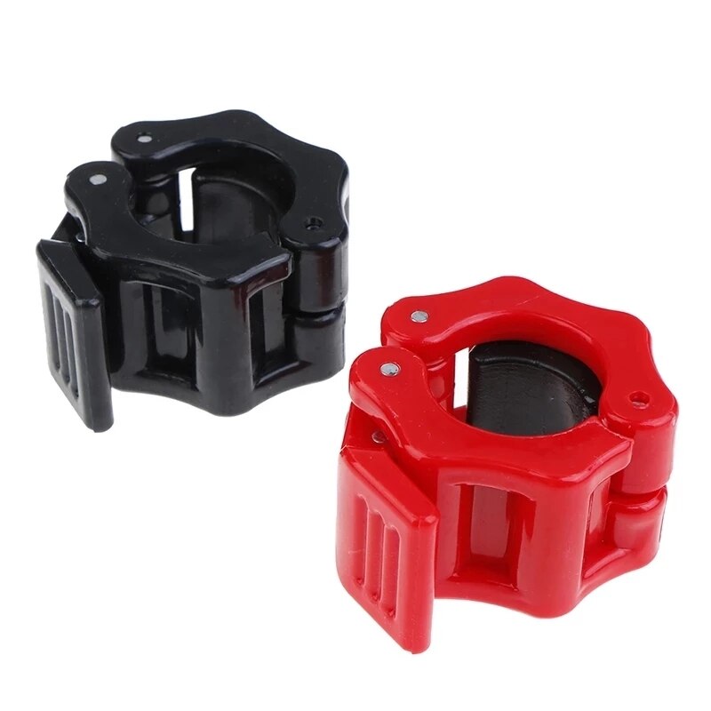 2 Stuks Halter Barbell Kraag Clips Klem Gym Gewichtheffen Fitness Training 25Mm/28Mm/30mm