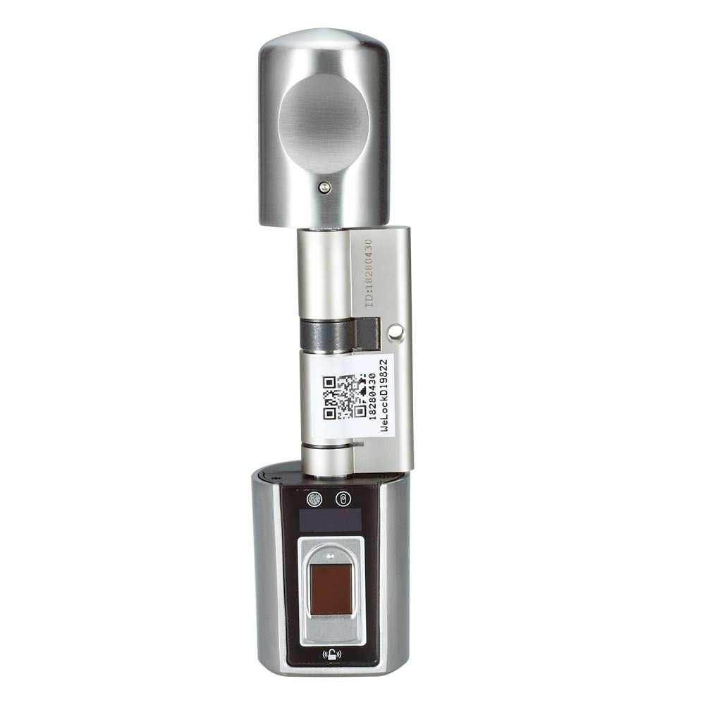 L5SR-Plus Electronic Cylinder Outdoor Waterproof Biometric Fingerprint Scanner Keyless Door Locks