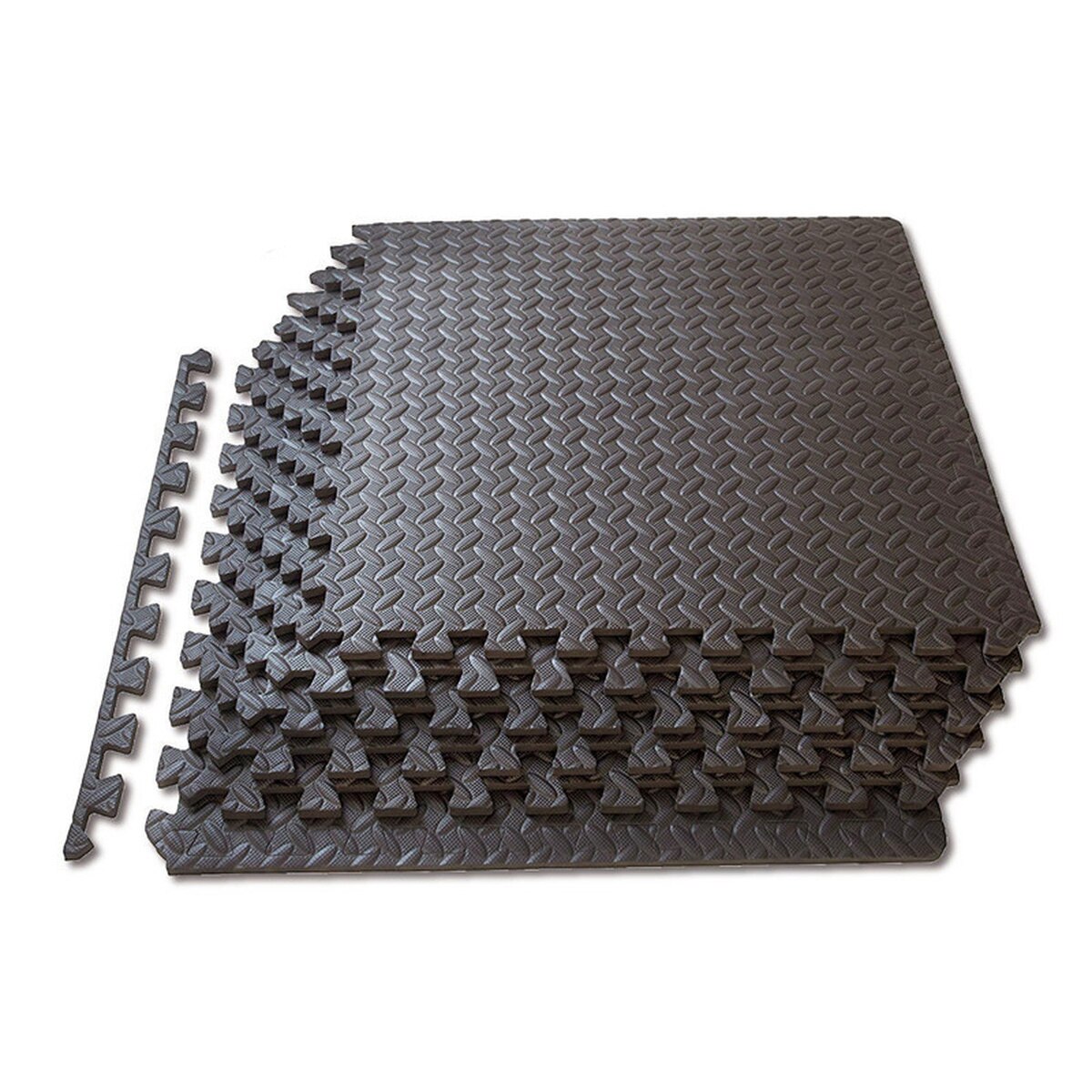 1 pc 30*30*1cm coffee eva soft interlocking foam träningsmattor matta diy barn lekmattor gym hus kontorsmatta heminredning