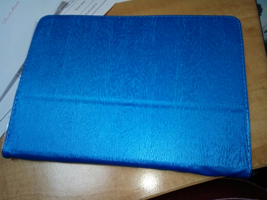 Myslc pu lædercover til digma citi octa 10 cs1219pl 10.1 tommer tablet: Blå