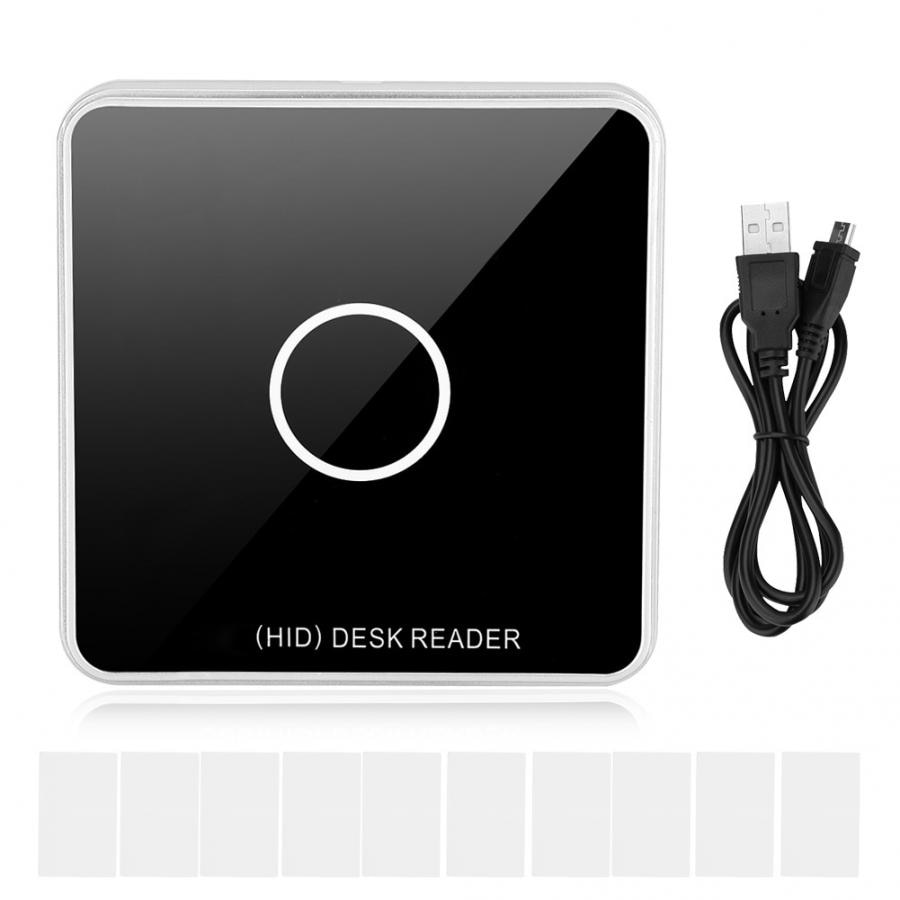 RFID Card Reader Door Access Controller System with 10Pcs Card Desktop Free Driver