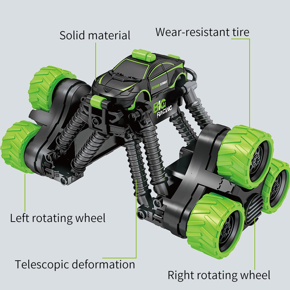 2,4G RC Stunt Auto Teleskop Verformung Super Cool Taumeln Crawler Fahrzeug Banlance 360 Grad Hohe Geschwindigkeit Rotation RC Auto