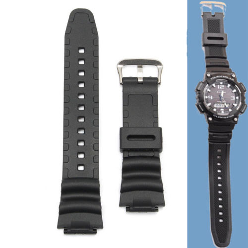 Horlogeband 18mm Originele Horloge Band Voor Smart SGW 300 H SGW 400 H SGW 300 SGW 400 Zwart