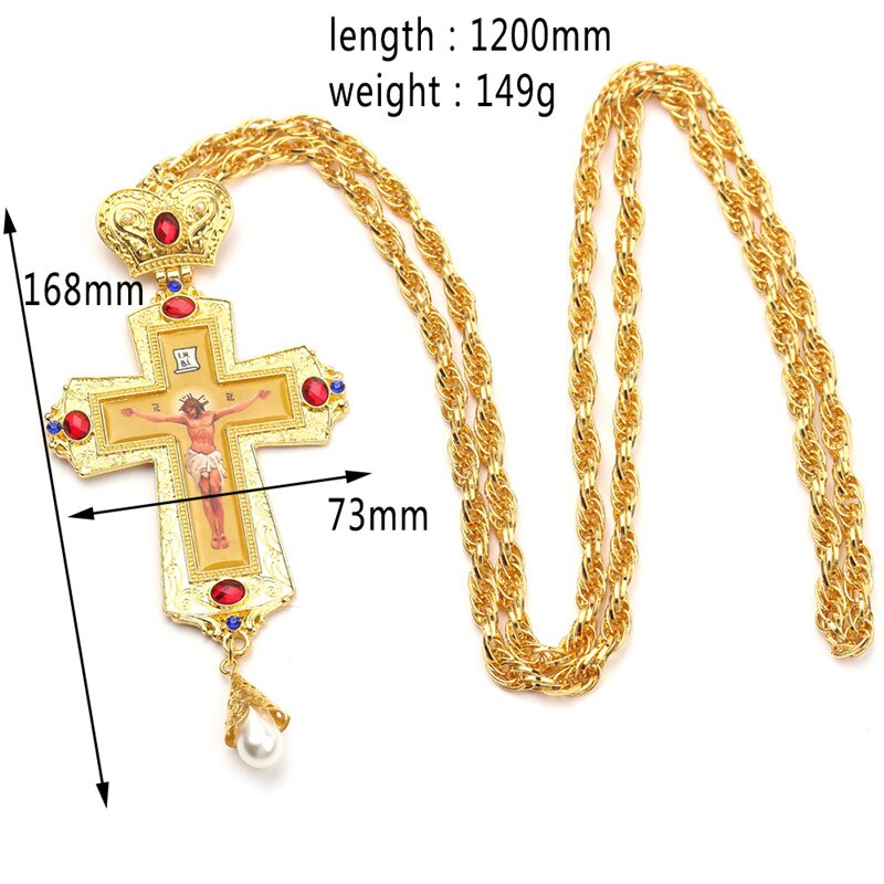 Croix d&#39;ornement gothique, croix pectorale, pour les religieuses, église, décoration