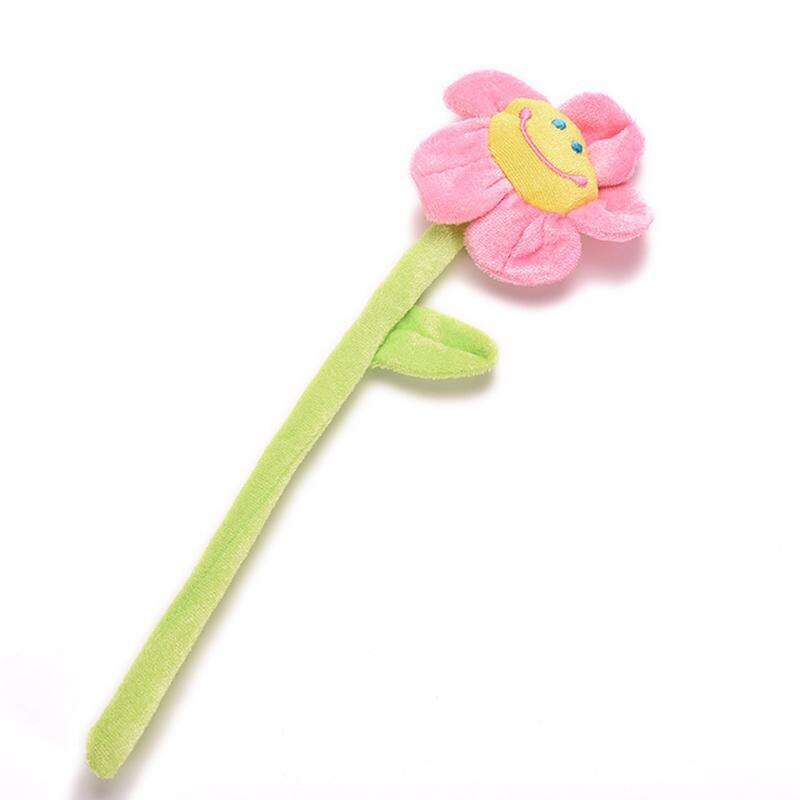 Farbe Karikatur Sonnenblume Modellierung Simulation Tuch Plüsch Sonne Blume Karikatur Smiley Sonne Blume Vorhang Ornamente Blume Serie Spielzeug: Rosa