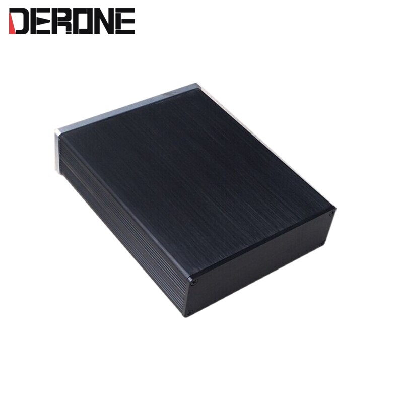 Aluminiumskapslingsboks mini forsterkerhus forforsterker chassis psu chassis 1304 til diy