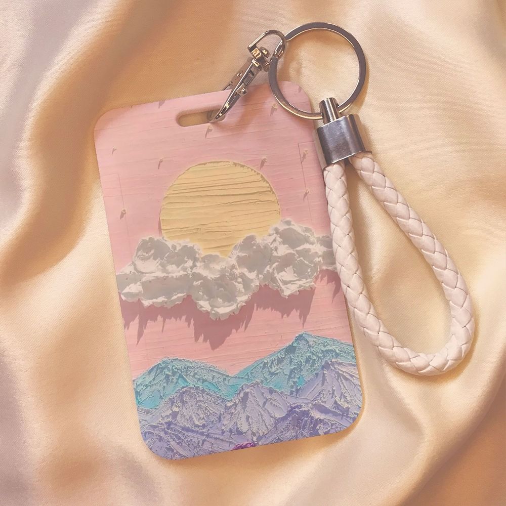 Plastic Cartoon Schattige Creditcardhouders Bank Id Houders Badge Kind Bus Hoesje Vrouwen Mannen Visitekaarthouder: Black